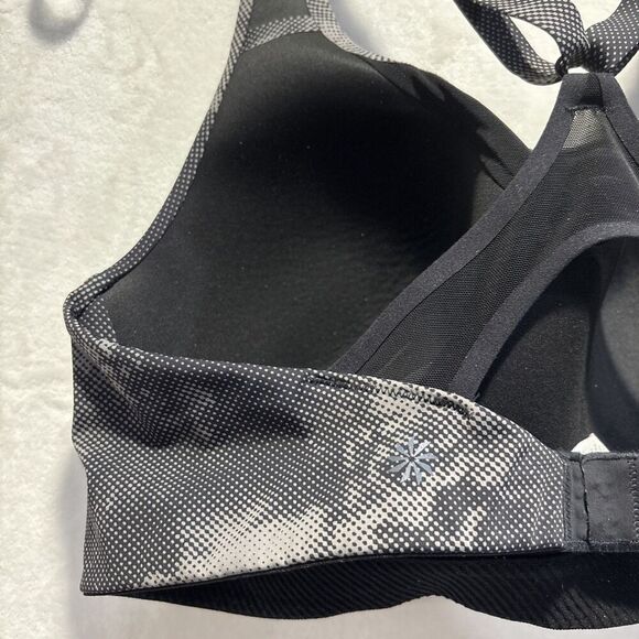 Athleta Women's Advance Sports Bra Molded High Impact Nebula Black Size 40C - Picture 9 of 16